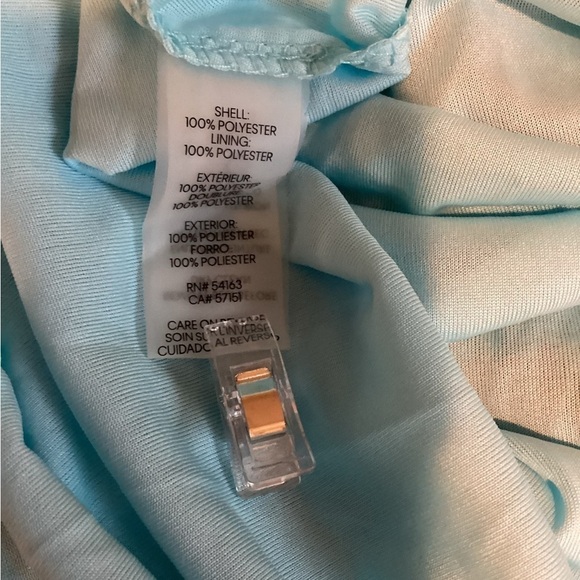 NWOT Tommy Hilfiger Blue Paisley Spring Halter Midi Dress Size 4 - Picture 4 of 5